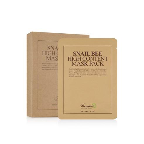 Benton Snail Bee High Content Sheet Mask 20g X 10ea – Hydrate & Revitalize Skin | CanZee Beauty + Care