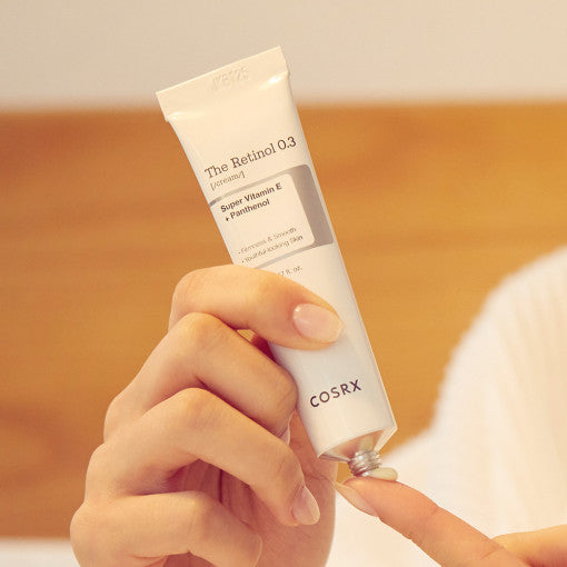 COSRX The Retinol 0.3 Cream 20ml – Smooth Fine Lines, Refine Texture & Boost Glow | CanZee