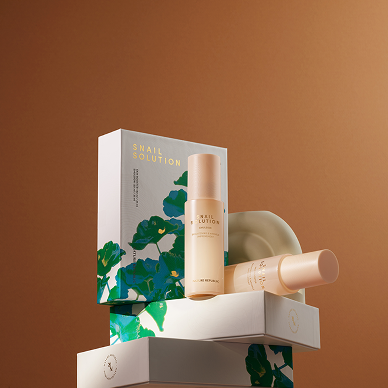 NATURE REPUBLIC Snail Solution Skin Care Set – Hydrate & Renew | CanZee