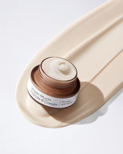 THE FACE SHOP Vegan Mucin Peptide 8 Cream 50ml – Firm, Plump & Strengthen with Plant-Based Mucin | CanZee