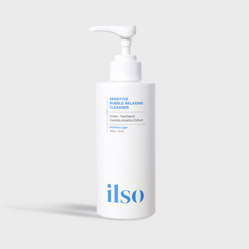 ilso Sensitive Bubble Relaxing Cleanser 200g – Gentle Foaming Cleanser for Sensitive Skin | CanZee