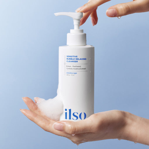 ilso Sensitive Bubble Relaxing Cleanser 200g – Gentle Foaming Cleanser for Sensitive Skin | CanZee