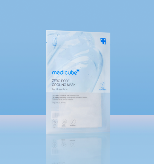 medicube Zero Pore Cooling Mask (5ea) – Tighten, Calm & Refresh Skin