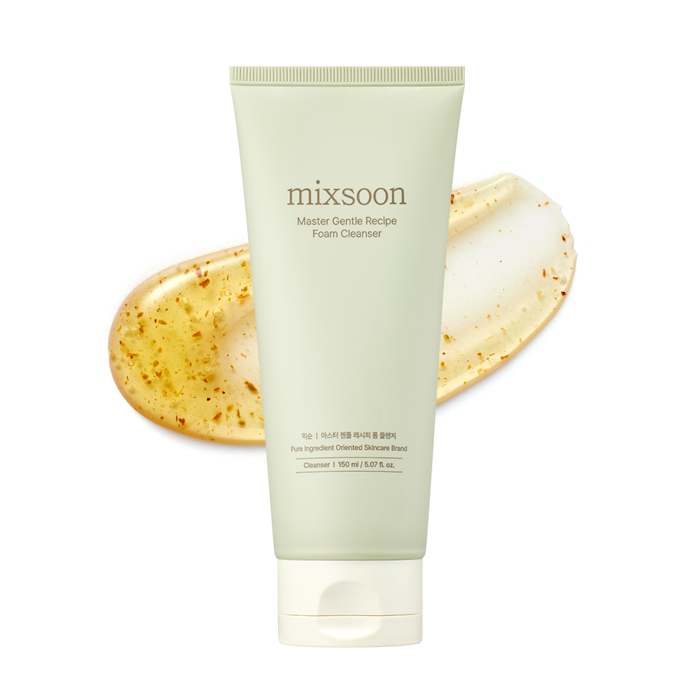 mixsoon Master Gentle Recipe Foam Cleanser | Soothing Daily Cleanse for Sensitive Skin – 150ml
