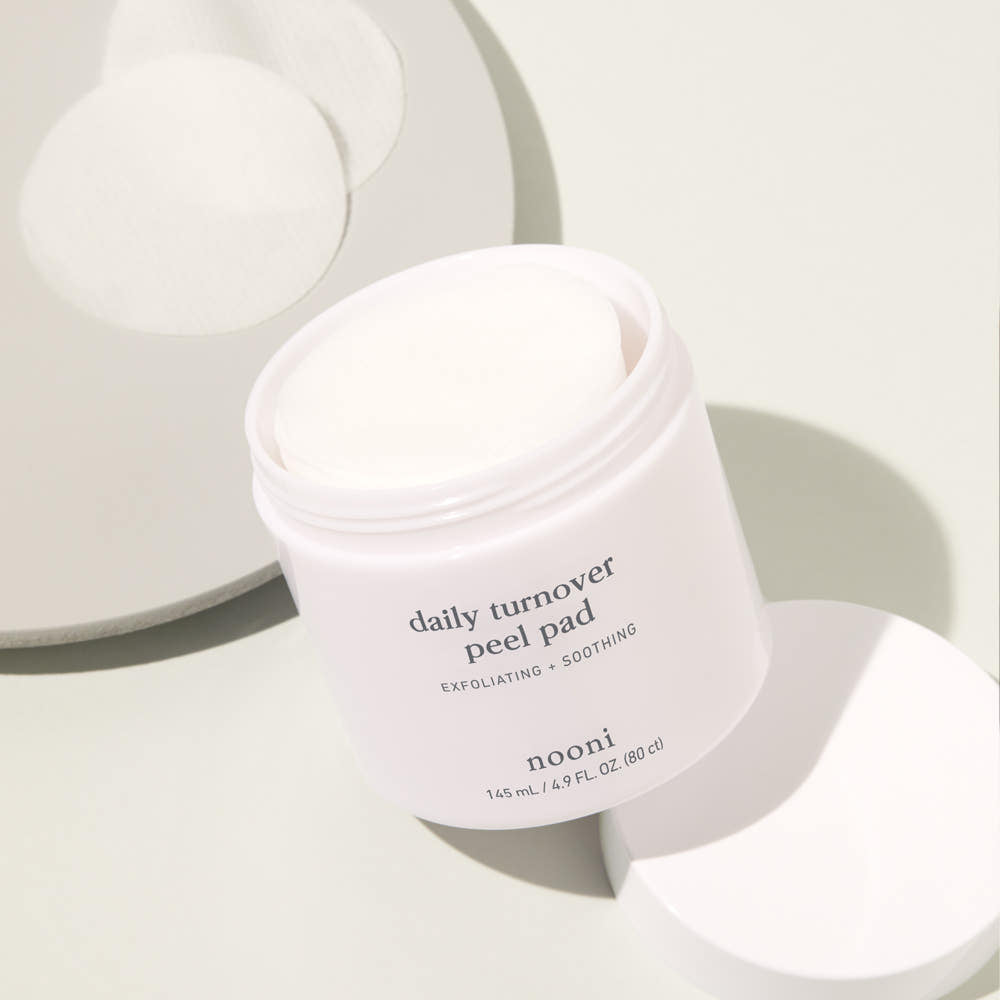 nooni Daily Turnover Peel Pad 145ml – Gentle Exfoliating Pads for Smooth, Radiant Skin | CanZee