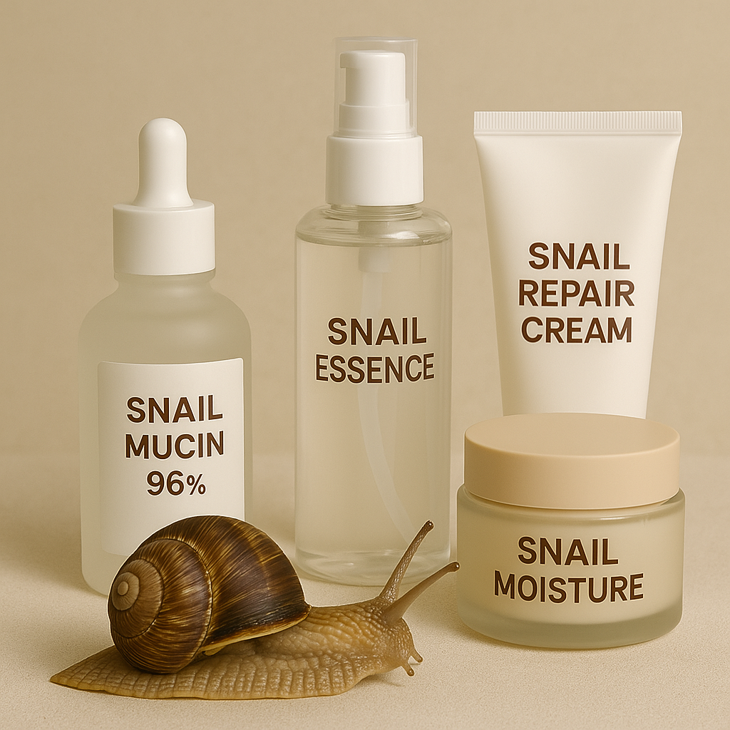 K-Beauty snail mucin skincare – repair and hydration by CanZee