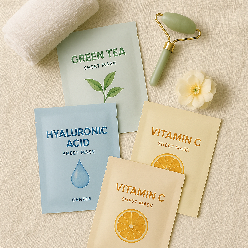 K-Beauty sheet masks – glow-boosting skincare treatments from CanZee