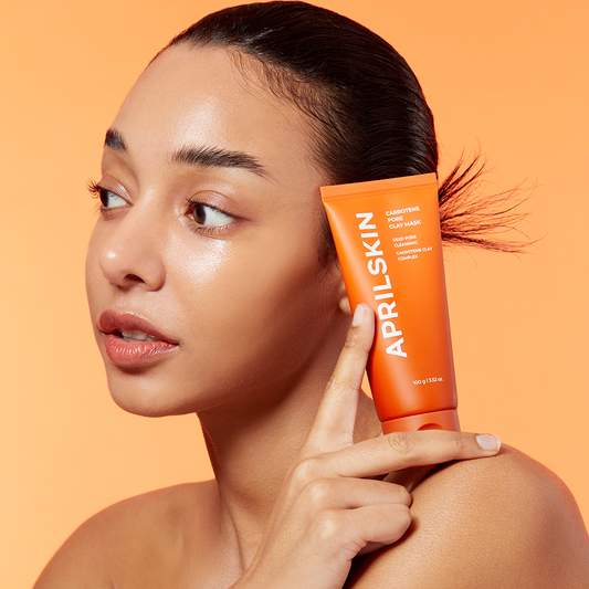 APRILSKIN Carrotene Pore Clay Mask 100g – Clear Pores & Smooth Skin | CanZee