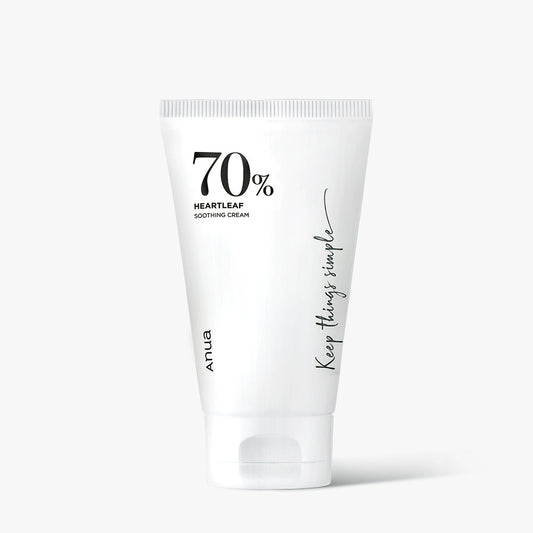 Anua Heartleaf 70% Soothing Cream – Calm, Hydrate & Strengthen Sensitive Skin | 100ml | CanZee
