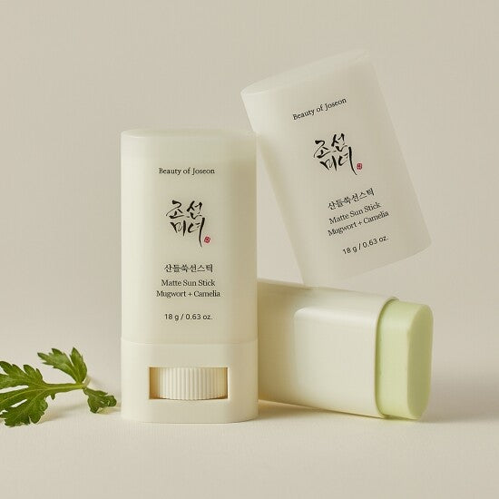 Beauty of Joseon Matte Sun Stick (Double Set) – Shine-Free SPF50+ with Mugwort & Camellia | CanZee
