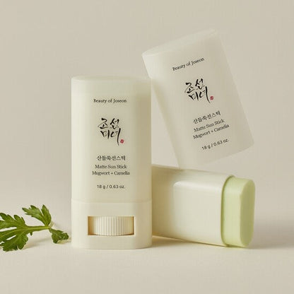 Beauty of Joseon Matte Sun Stick (Double Set) – Shine-Free SPF50+ with Mugwort & Camellia | CanZee
