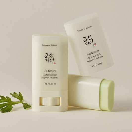 Beauty of Joseon Matte Sun Stick (Double Set) – Shine-Free SPF50+ with Mugwort & Camellia | CanZee
