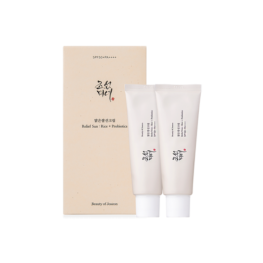 Beauty of Joseon Relief Sun SPF50+ PA++++ Hydrate, Brighten & Protect Skin Daily | 2-Pack | CanZee

