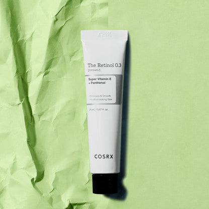 COSRX The Retinol 0.3 Cream 20ml – Smooth Fine Lines, Refine Texture & Boost Glow | CanZee