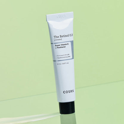 COSRX The Retinol 0.3 Cream 20ml – Smooth Fine Lines, Refine Texture & Boost Glow | CanZee