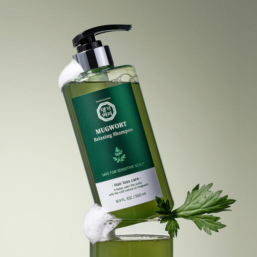 Daeng Gi Meo Ri Mugwort Relaxing Shampoo 500ml – Herbal Scalp Soothing & Hair Strengthening | CanZee
