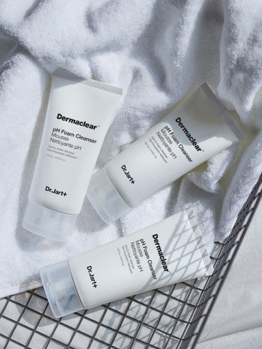 Dr.Jart+ Dermaclear pH Foam Cleanser 120ml | Gentle, Deep Cleansing for Sensitive Skin