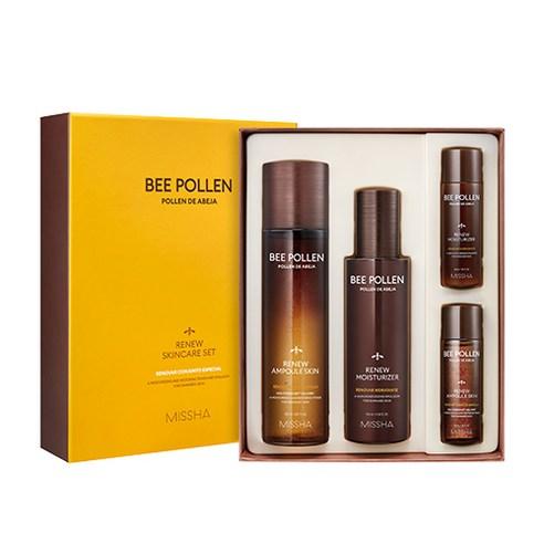 MISSHA Bee Pollen Renew Moisturizer & Ampoule Skin Set – Hydrate, Strengthen & Glow | CanZee