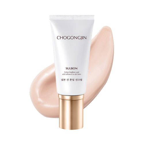 MISSHA Chogongjin Sulbon Jin Tone Up Sun Cream SPF50+ PA++++ | Brightening + Anti-Aging Shield – 50ml