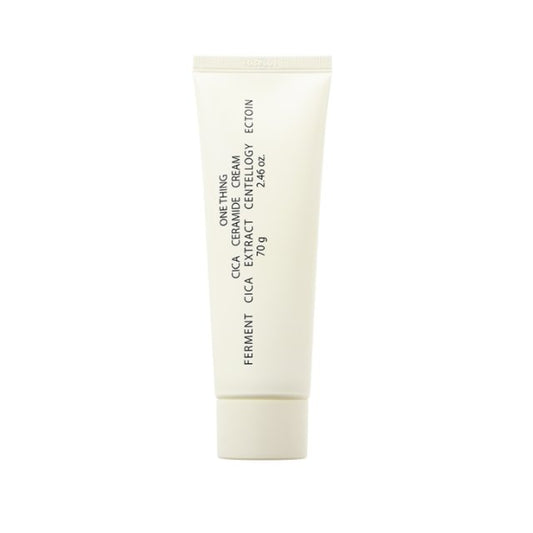 [ONE THING] Cica Ceramide Cream | Strengthen + Soothe Sensitive Skin – 70g
