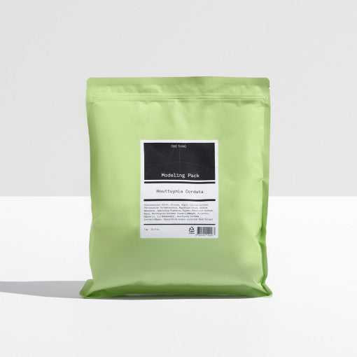 [ONE THING] Houttuynia Cordata Modeling Pack 1kg – Calming & Clarifying Skincare | CanZee