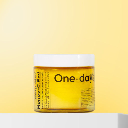 One-day's you Help Me Honey-C Pad – Brighten & Exfoliate Gently | CanZee