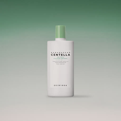 SKIN1004 Centella Tea-Trica Soothing Sun Milk SPF50+ PA++++ – Calm Acne & Block UV | CanZee