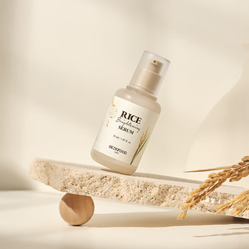 SKINFOOD Rice Brightening Serum 55ml – Radiance-Boosting & Tone-Refining Serum | CanZee