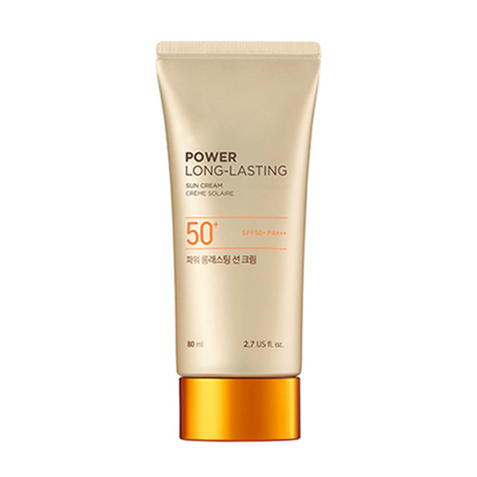 THE FACE SHOP Power Long-Lasting Sun Cream SPF50+ PA+++ 80ml – Sweat-Resistant UV Protection | CanZee
