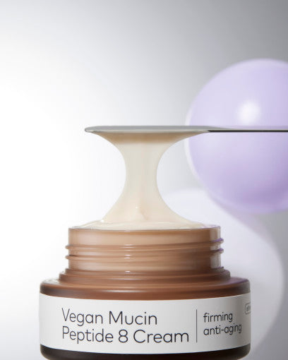 THE FACE SHOP Vegan Mucin Peptide 8 Cream 50ml – Firm, Plump & Strengthen with Plant-Based Mucin | CanZee