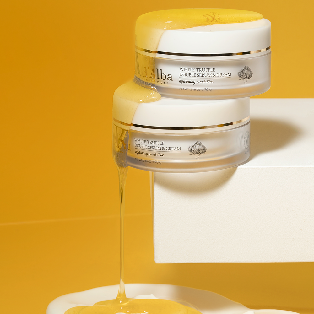 d'Alba White Truffle Double Serum & Cream 70g – Dual-Action Hydration & Anti-Aging Care | CanZee