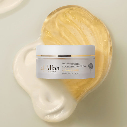d'Alba White Truffle Double Serum & Cream 70g – Dual-Action Hydration & Anti-Aging Care | CanZee