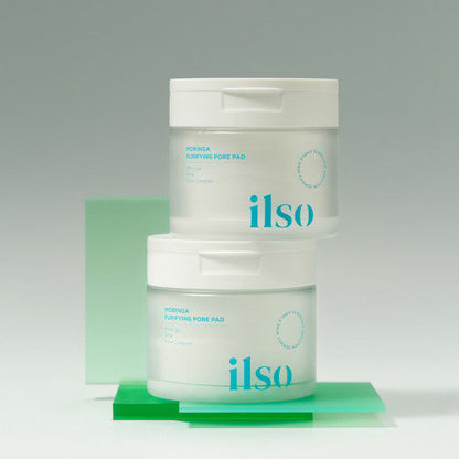 ilso Moringa Purifying Pore Pad 60P 160ml – Exfoliate, Tone & Refine Pores Gently | CanZee