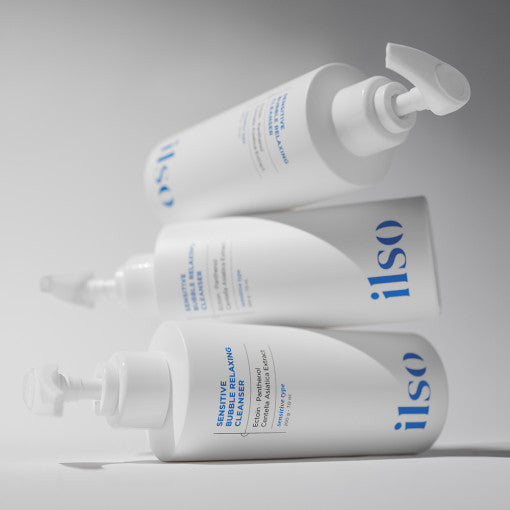 ilso Sensitive Bubble Relaxing Cleanser 200g – Gentle Foaming Cleanser for Sensitive Skin | CanZee
