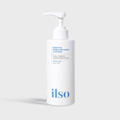 ilso Sensitive Bubble Relaxing Cleanser 200g – Gentle Foaming Cleanser for Sensitive Skin | CanZee