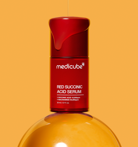 medicube Red Succinic Acid Serum 30ml – Acne-Fighting Serum for Clearer, Calmer Skin | CanZee