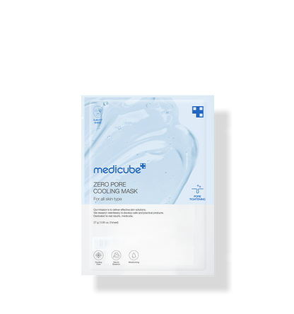 medicube Zero Pore Cooling Mask (5ea) – Tighten, Calm & Refresh Skin