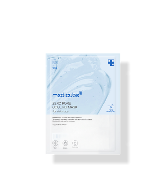 medicube Zero Pore Cooling Mask (5ea) – Tighten, Calm & Refresh Skin