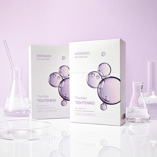 mixsoon Daily Mask Pack Thursday (20ml x 10ea) – Calm, Hydrate & Reset Stressed Skin | CanZee