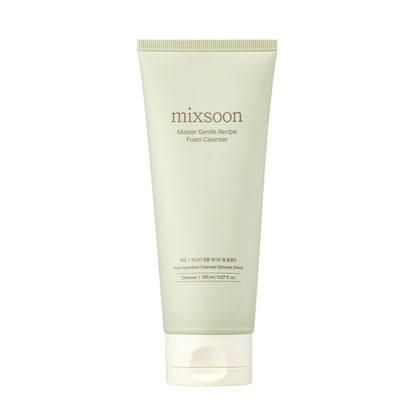 mixsoon Master Gentle Recipe Foam Cleanser | Soothing Daily Cleanse for Sensitive Skin – 150ml